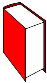 Graphic of a thick book